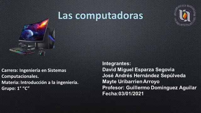 Las computadoras (Proyecto final)